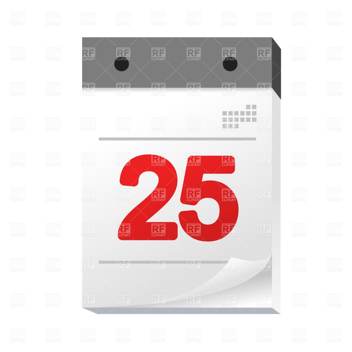 1200x1200 Tear Off Calendar Vector Image Of Icons And Emblems Prague