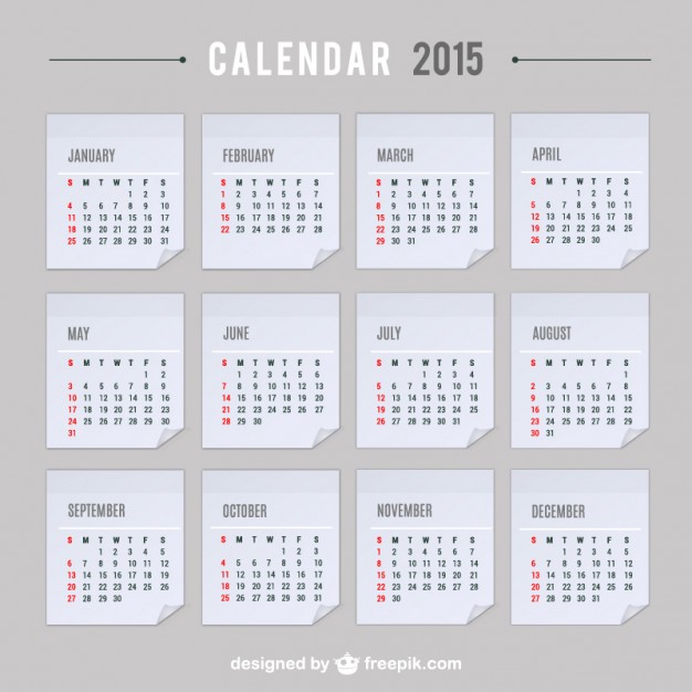 626x626 Best Calendar Vector Templates