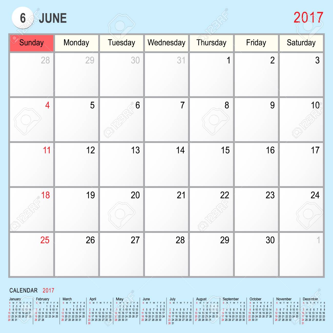 Junio Calendario 1300x1300 Junio Calendario