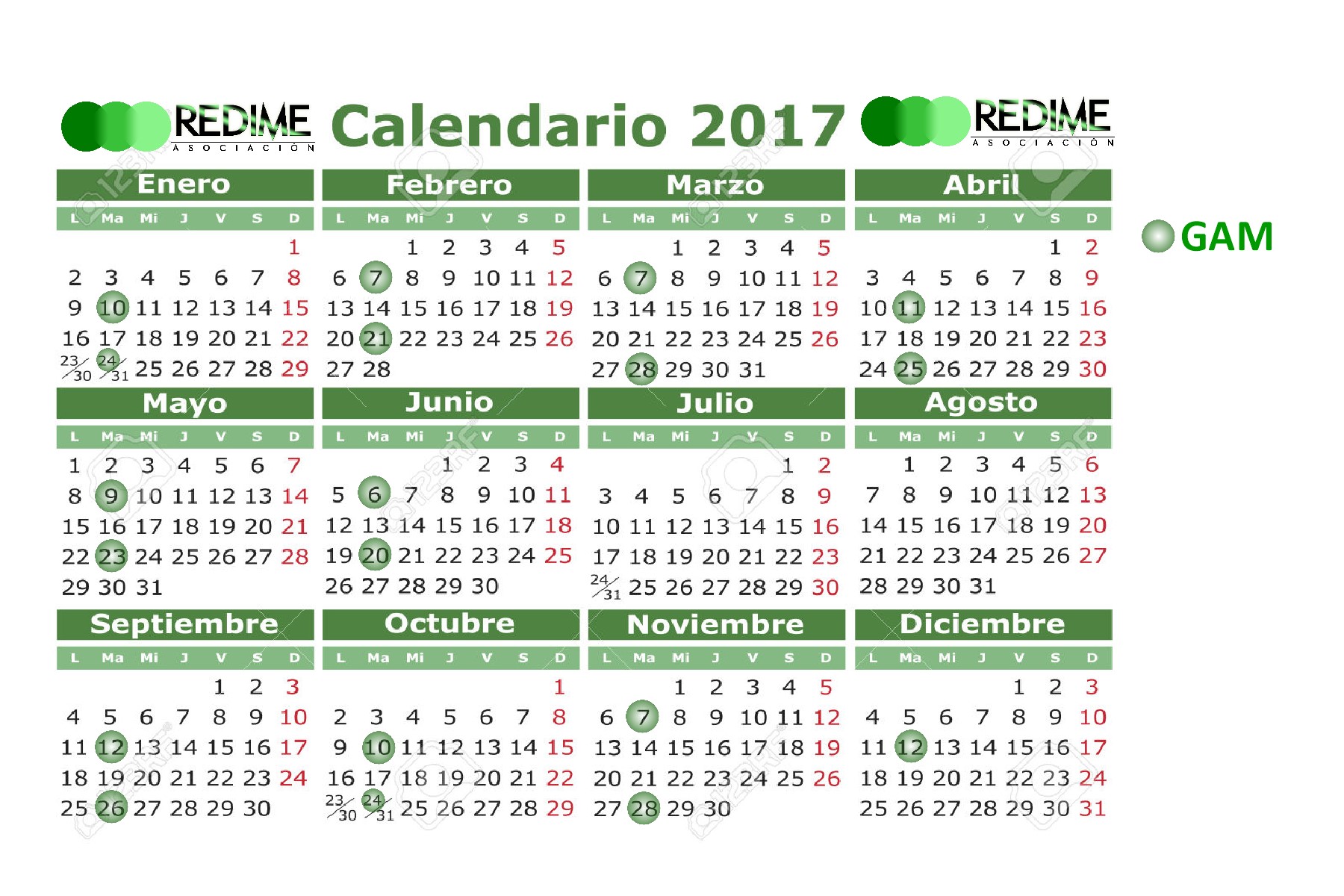 Vector Calendar In Spanish Easy For Edit And Apply 1800x1200 Vector Calendar In Spanish Easy For Edit And Apply