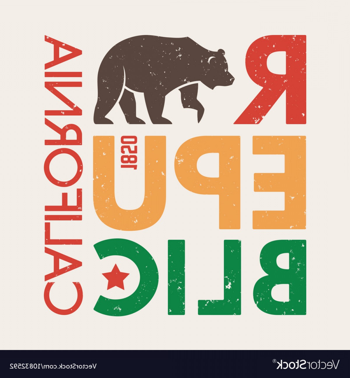1200x1296 California Republic T Shirt With Grizzly Bear Vector Soidergi
