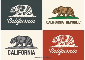 285x200 California Bear Free Vector Graphic Art Free Download
