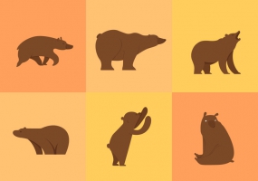 285x200 California Bear Icon Free Vector Graphic Art Free Download