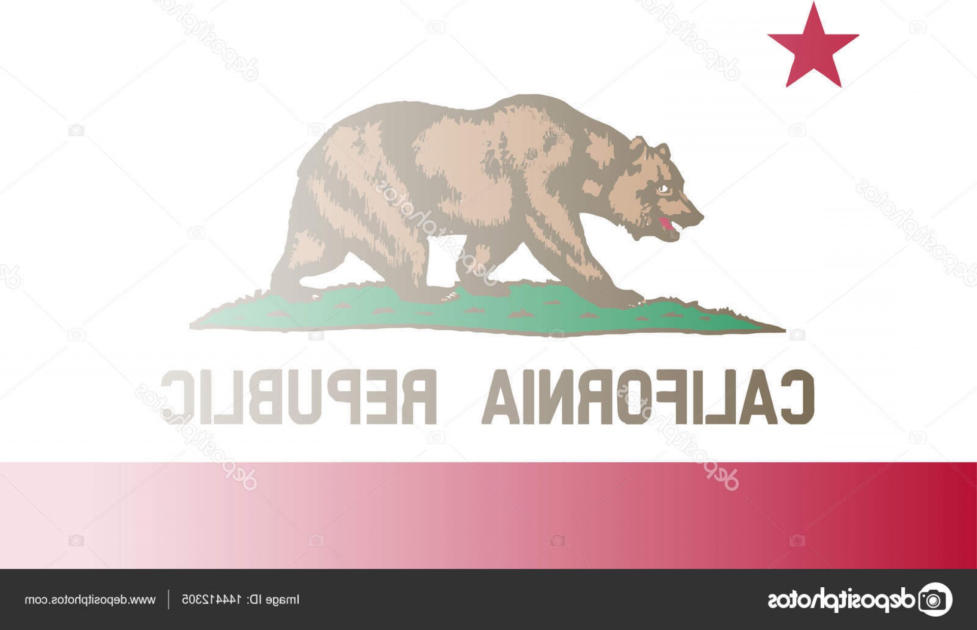 1920x1238 Stock Illustration California State Flag Fade Background Soidergi