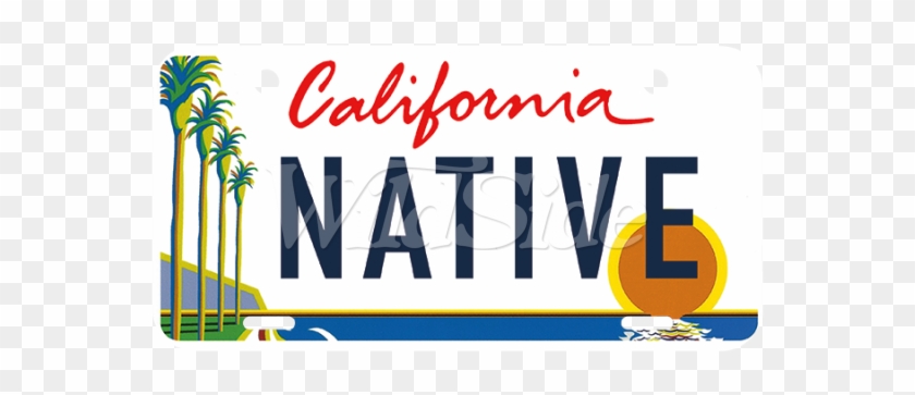 California Native License Plate 840x363 California Native License Plate