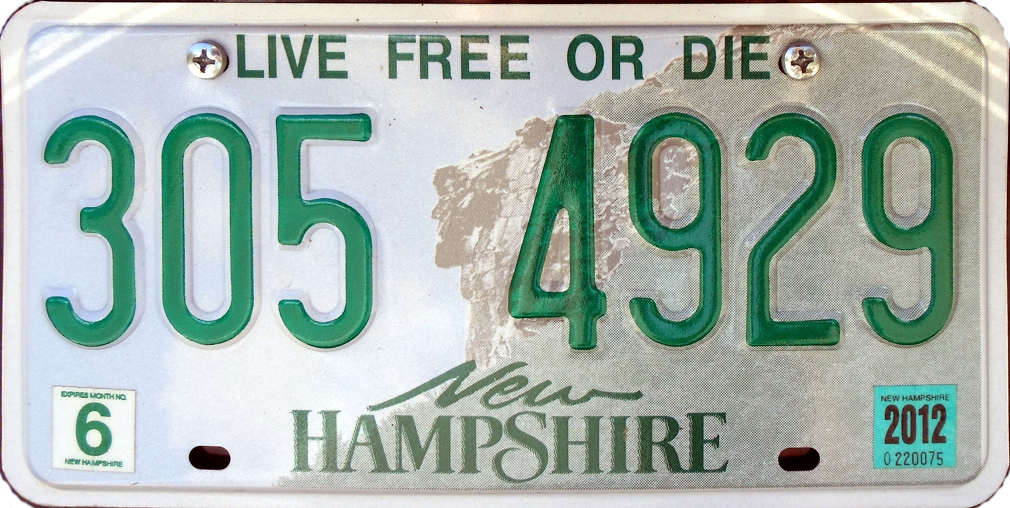 Vehicle Registration Plates Of New Hampshire 3220x1620 Vehicle Registration Plates Of New Hampshire