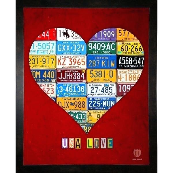 License Plate Art Homiee 600x600 License Plate Art Homiee