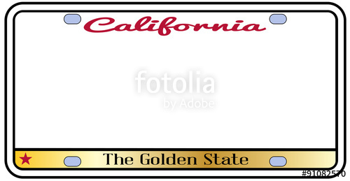 California License Plate Stock Image And Royalty Free Vector 500x259 California License Plate Stock Image And Royalty Free Vector