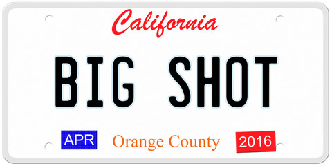 printable california license plate template