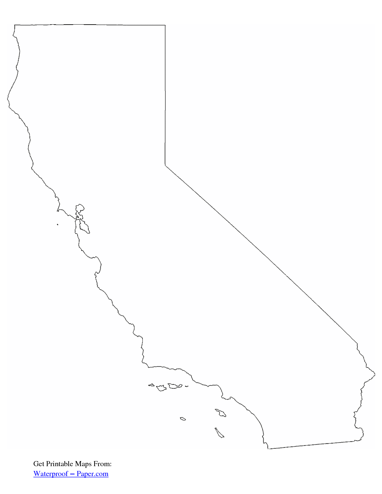 1275x1650 Huge Collection Of 'california Map Silhouette' Download More Than