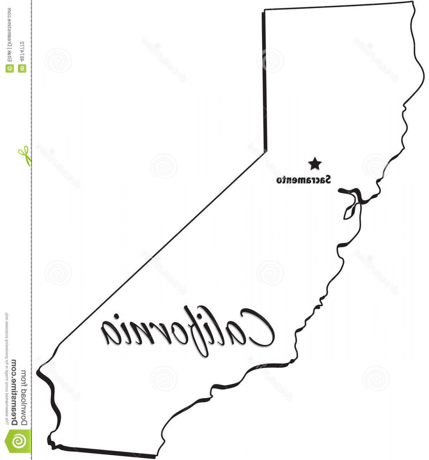 1455x1560 Stock Photography State California Outline Image Soidergi