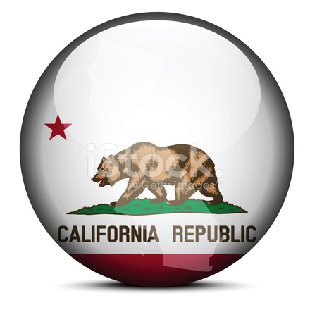 Map On Flag Button Of Usa California State Stock Vector 440x440 Map On Flag Button Of Usa California State Stock Vector