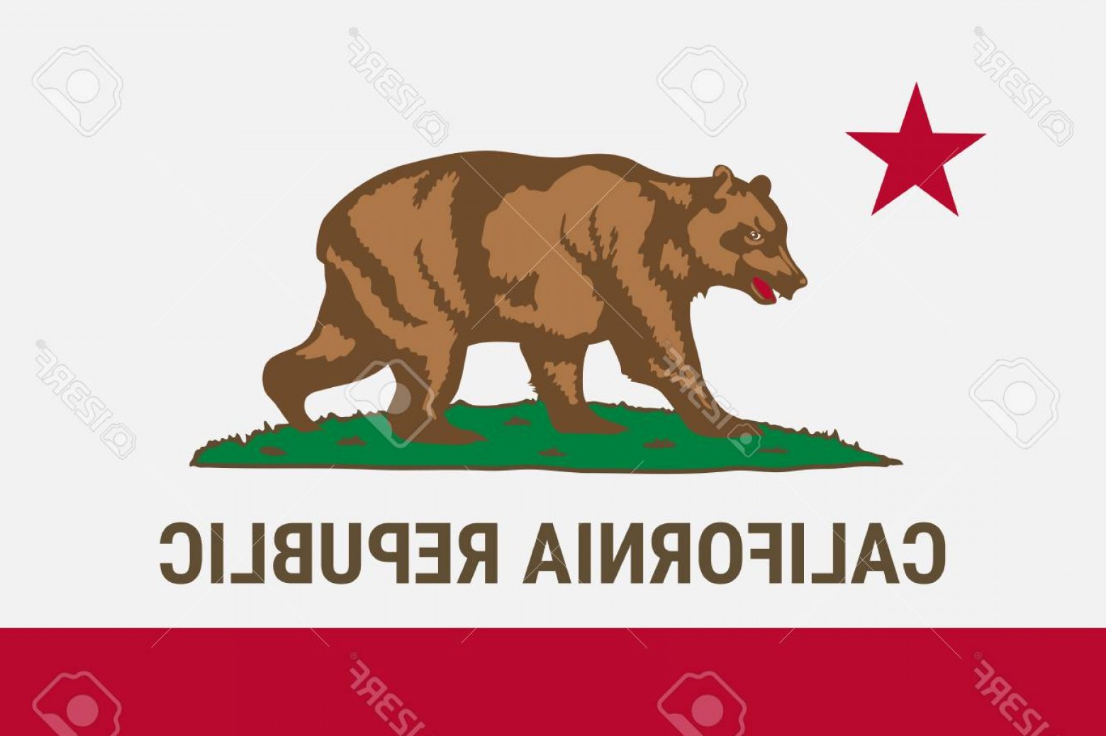 Photostock Vector Flag Of California American State Soidergi 1560x1038 Photostock Vector Flag Of California American State Soidergi