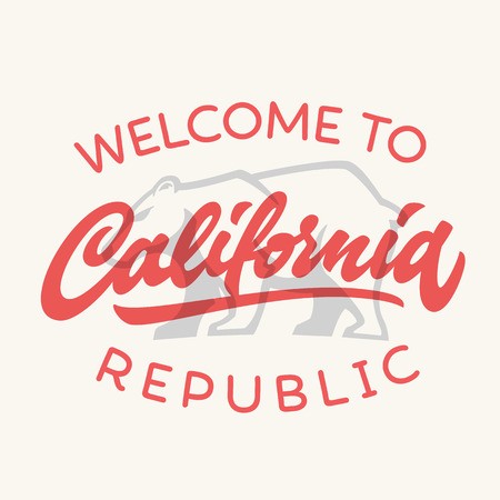 450x450 Vintage California Republic Bear With Sunbursts Royalty Free
