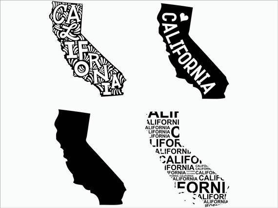 California California Clipart California State Etsy 570x428 California California Clipart California State Etsy