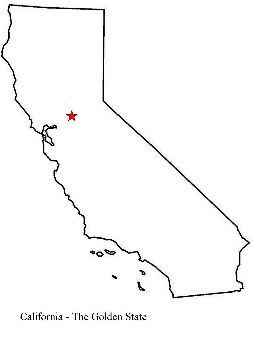 California State Outline Vector at Collection of