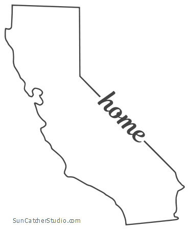 California State Outline Vector at Vectorified.com | Collection of ...