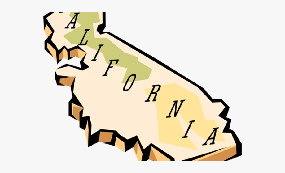 920x560 California Clipart Vector