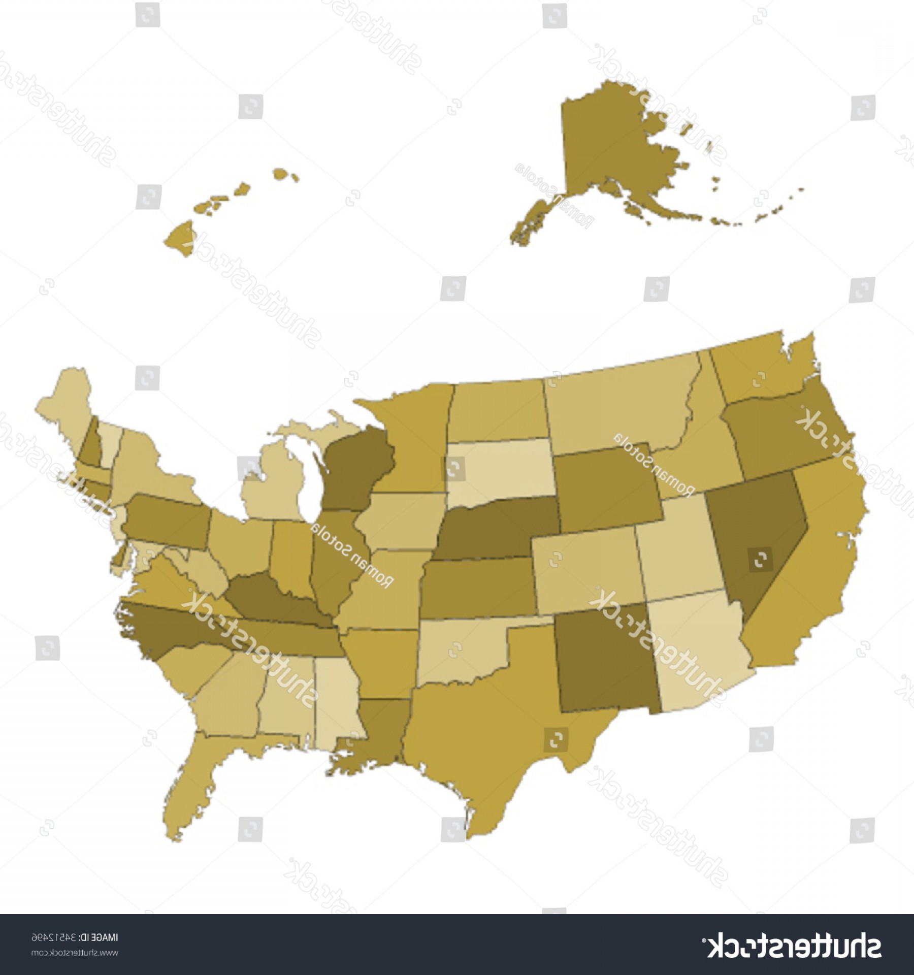 Vector Usa Map States Separated Groups Savoyuptown 1800x1920 Vector Usa Map States Separated Groups Savoyuptown