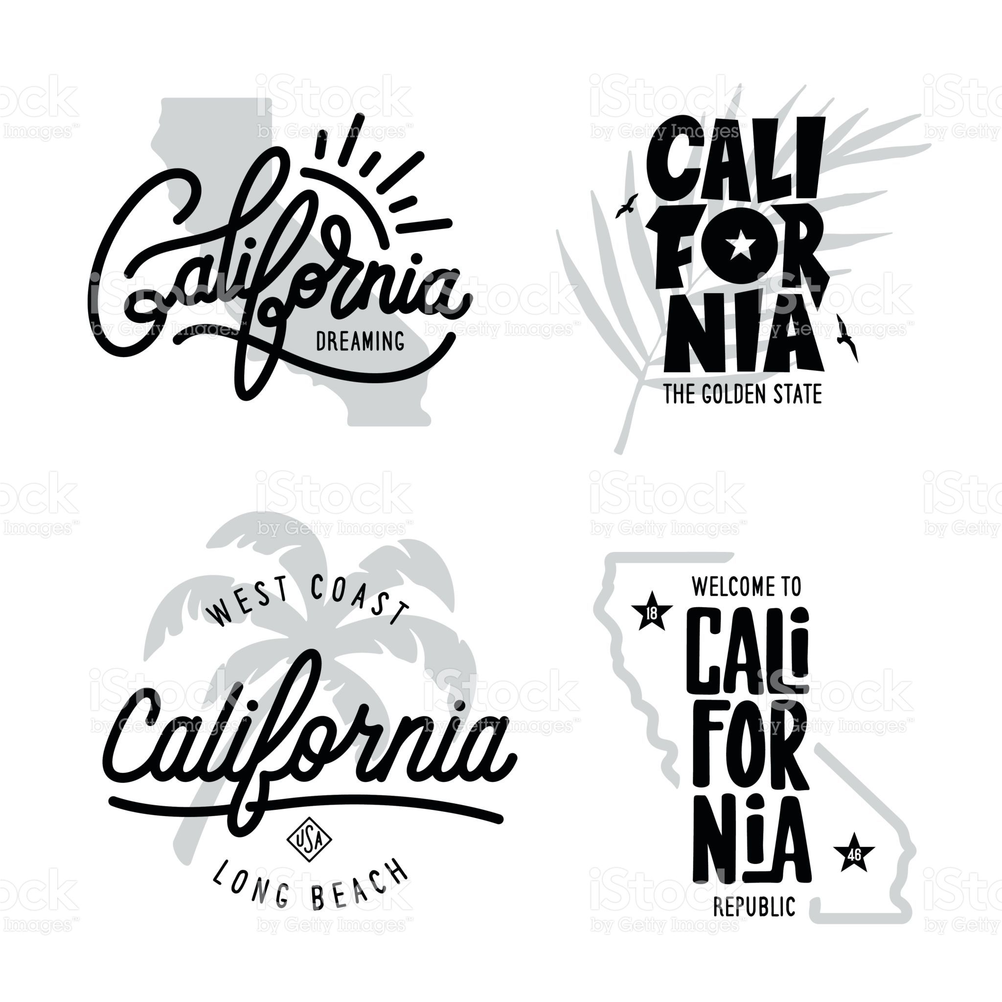 2048x2048 California Related T Shirt Vintage Style Graphics Set Labels