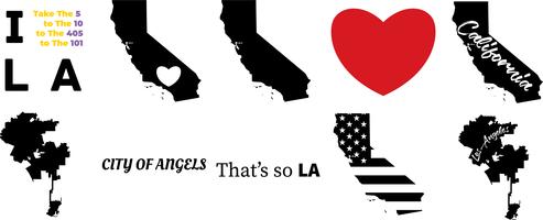 493x200 California State Free Vector Art