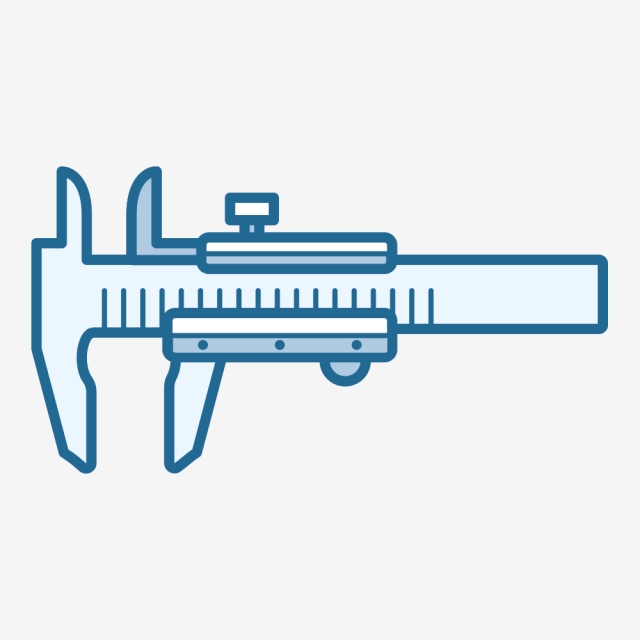 640x640 Hardware Industry Tool Caliper, Vernier Caliper, Linear