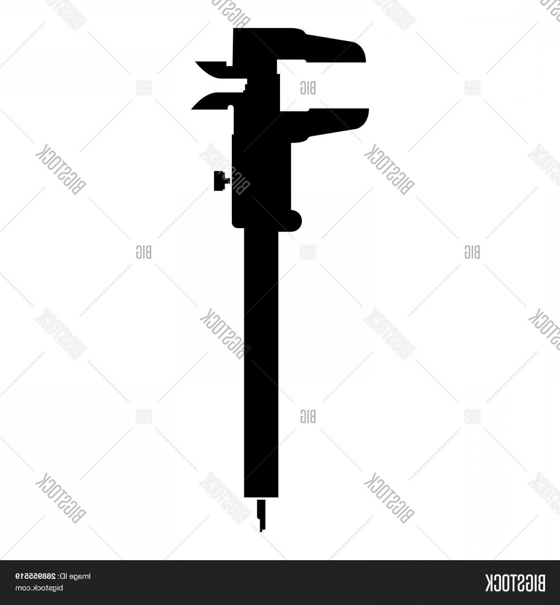 1800x1944 Stock Vector Caliper Hand Caliper Sliding Caliper Vernier Caliper