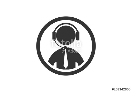 500x350 Call Center Logo Vector Stock Image And Royalty Free Vector