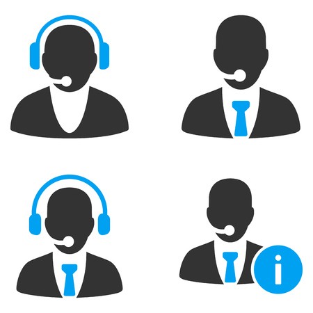 450x450 Information Call Center Vector Icons Style Is Flat Bicolored