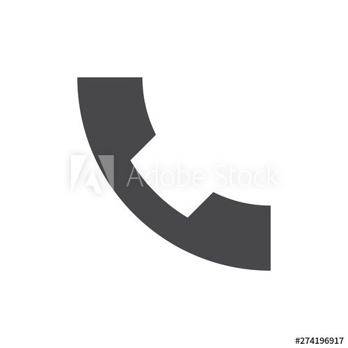 500x500 Call Icon Vector Grey Phone Icon Vector Telephone Icon