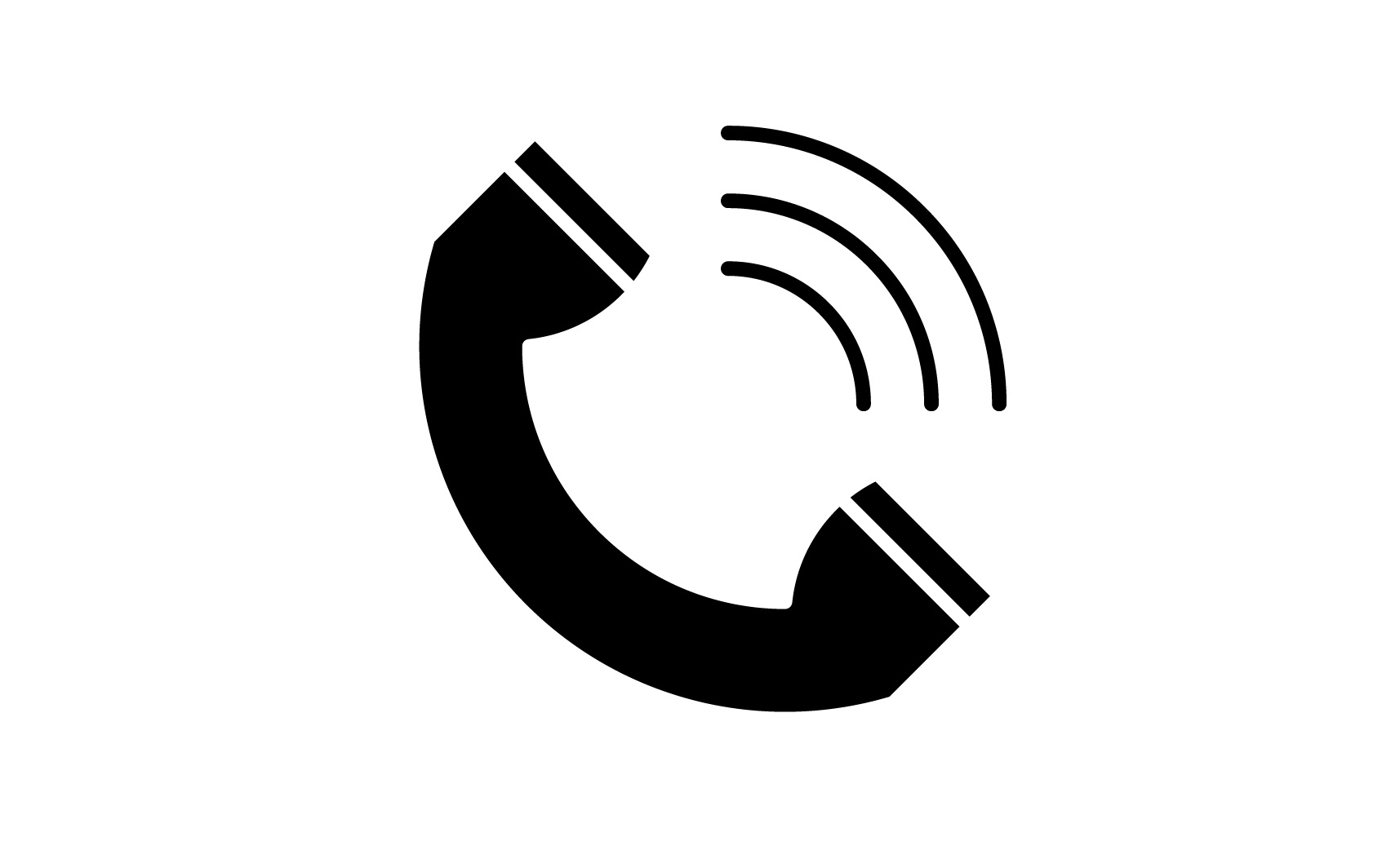 1704x1064 Phone Call Icon Graphic