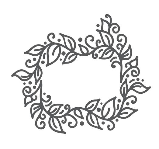 Vector Monoline Calligraphy Flourish Frame For Holiday Greeting 523x490 Vector Monoline Calligraphy Flourish Frame For Holiday Greeting