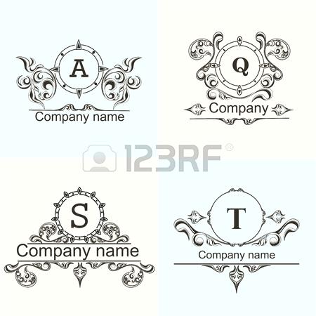 450x450 Set Collection Of Vector Calligraphic Elements