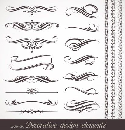 411x425 Floral Corner Vector Lines Graphic Graphic Design Art