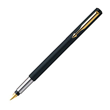 425x425 Parker Vector Gt Fountain Pen, Matte Black Office Products