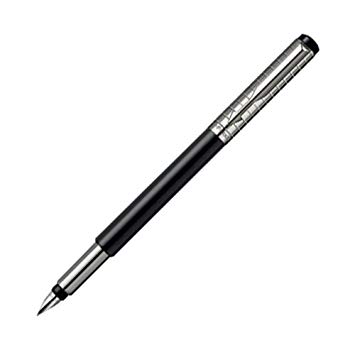 355x355 Parker Vector Black Fountain Pen Medium Nib
