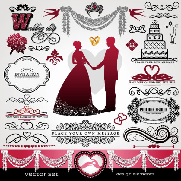 Wedding Day Calligraphic Vector Elements For Free Download Free 600x600 Wedding Day Calligraphic Vector Elements For Free Download Free
