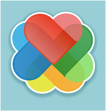 350x368 Vector Heart Callout Shapes Free Vector Download