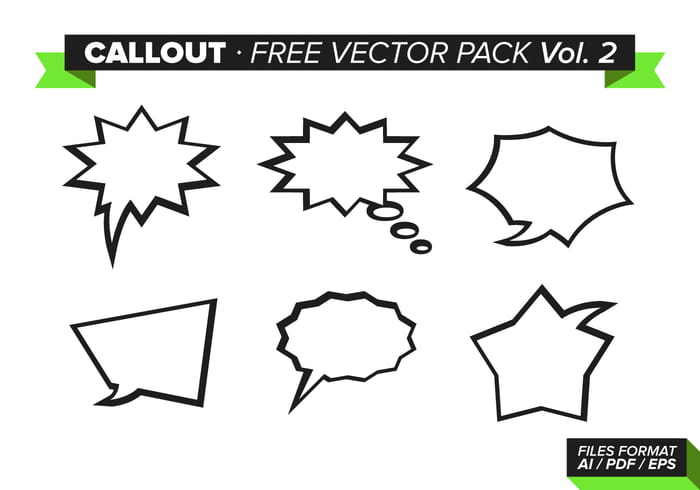 callout shapes for photoshop free download