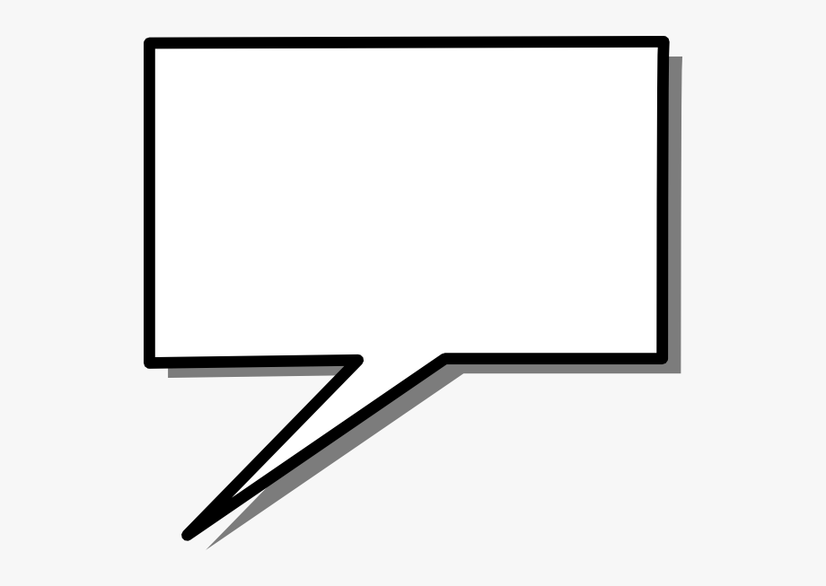 920x653 Callout Square Cloud Clip Art Free Vector