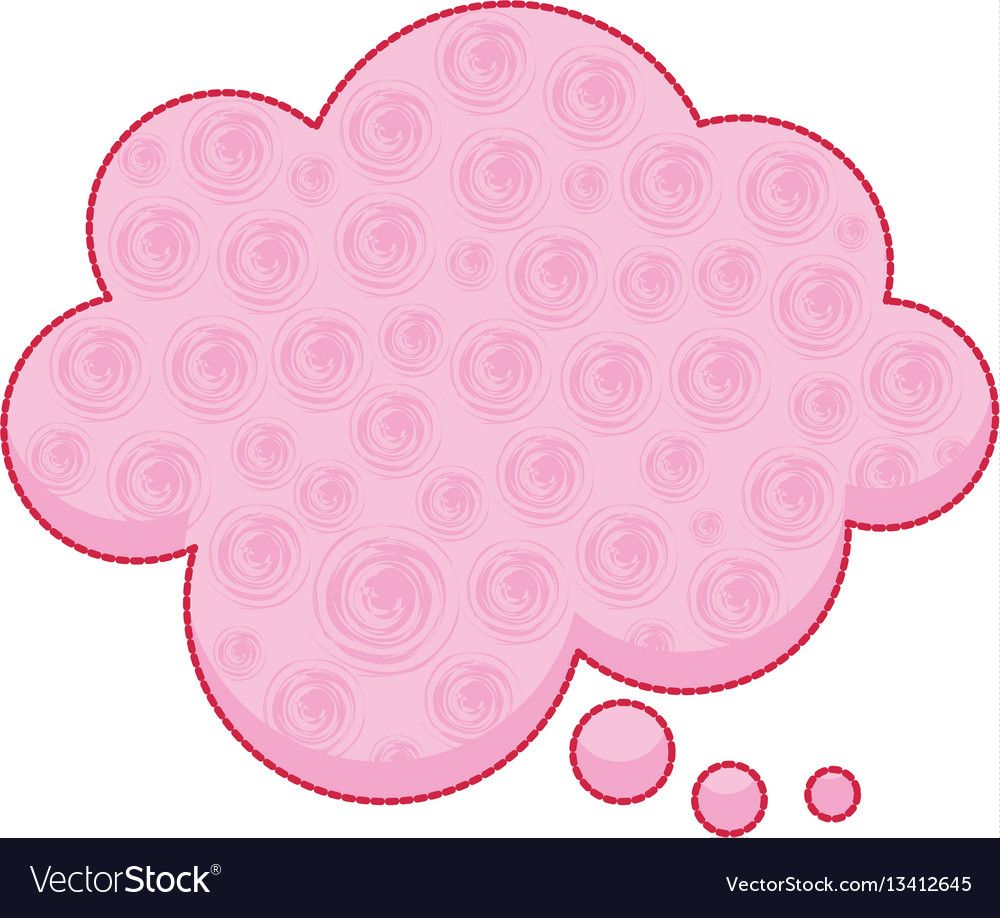 1000x918 Sticker Callout For Dialogue Shape Of Cloud With Vector Image