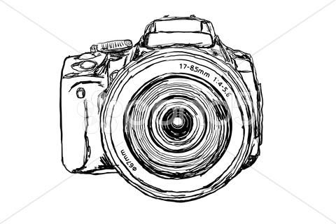 480x320 Logo Camara Fotografica Vector