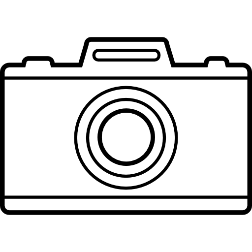512x512 Camara Fotografica Silueta Vector Png Vector, Clipart