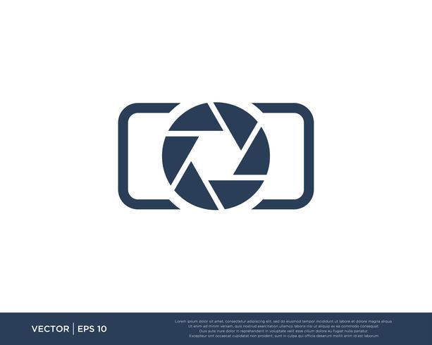 Camera Shutter Logo Icon Vector 613x490 Camera Shutter Logo Icon Vector