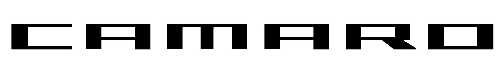 1752x264 Camaro Logo Font Images