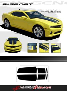 236x318 Chevy Camaro Stripes, Camaro Vinyl Graphics, Camaro Decals