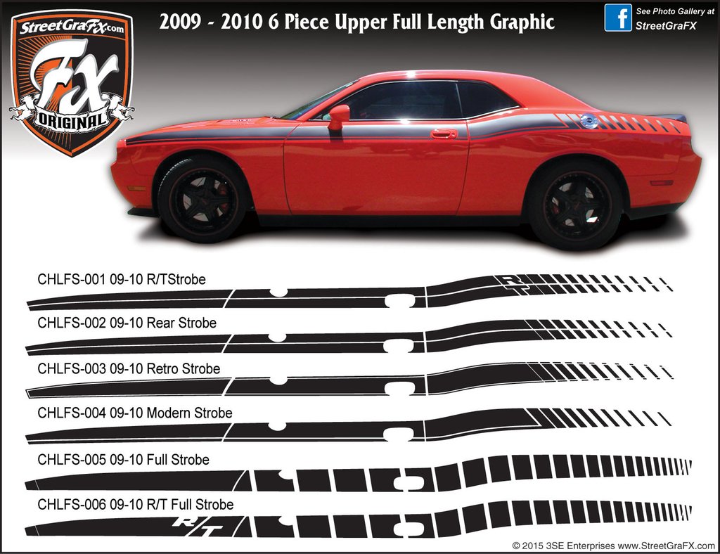 1024x788 Dodge Challenger Graphicsstripesdecals Streetgrafx