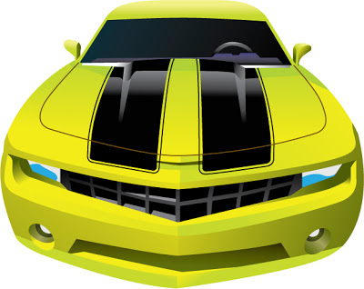 400x318 Vector Illustration Camaro
