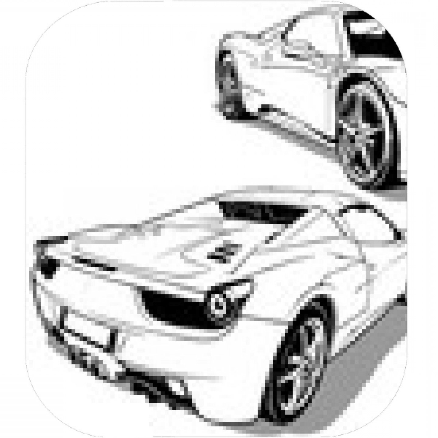 1440x1440 Back Of Camaro Vector Catchsplace