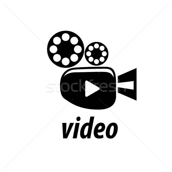 600x600 Vector Logo Camcorder Vector Illustration Aleksej Butenkov